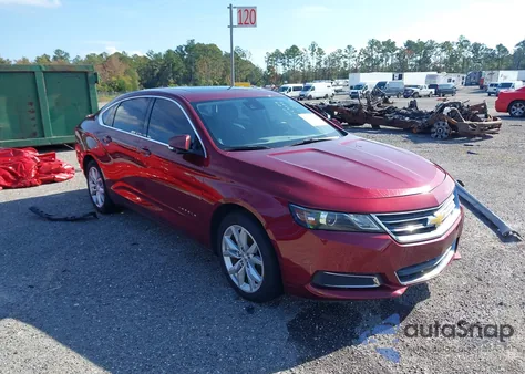 2017 Chevrolet Impala 1Lt from USA, damaged, VIN 2G1105S36H9189384
